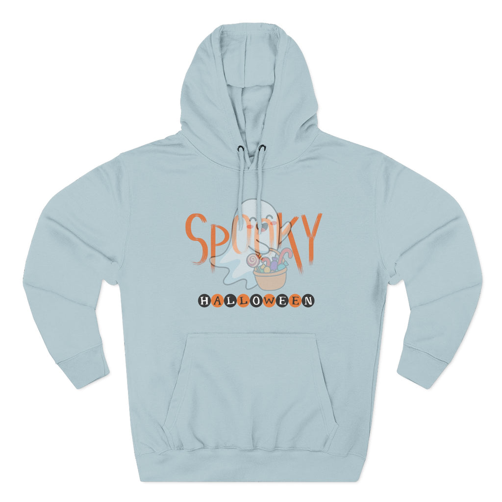 Three-Panel Fleece Hoodie
